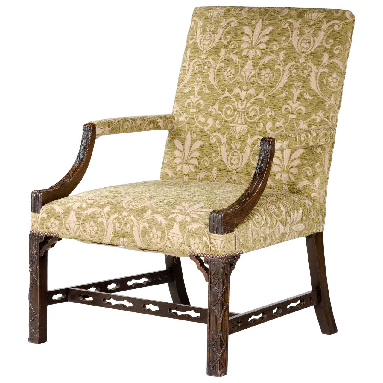19th Century Gainsborough Armchair For Sale at 1stdibs