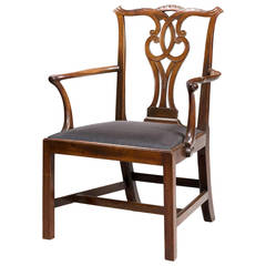 Chippendale Period Elbow Chair 4