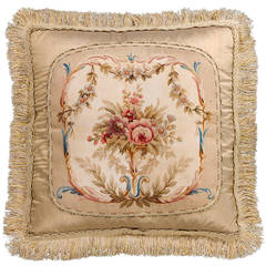 Cushion: 18th Century, Wool with Silk Highlights 11
