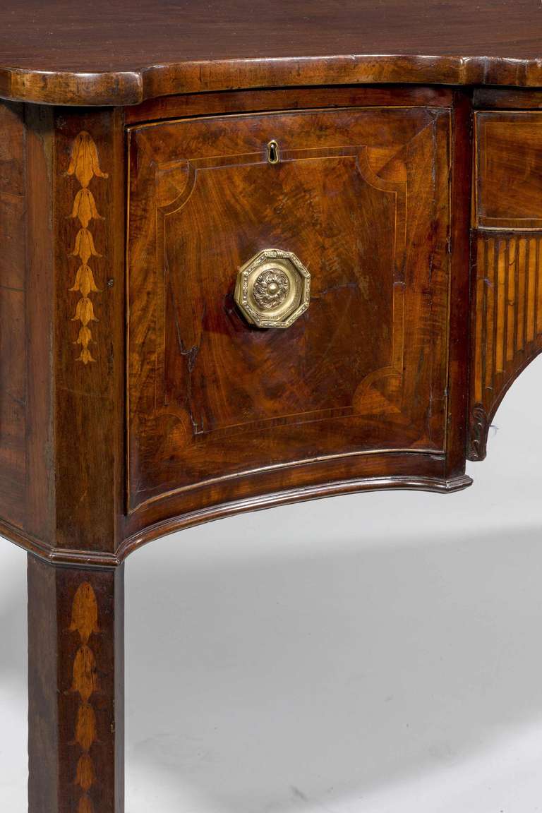 George III Pperiod Mahogany Sideboard In Good Condition In Peterborough, Northamptonshire