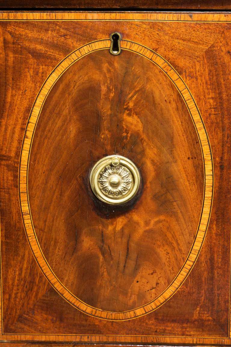 18th Century and Earlier Sheraton Period Mahogany Sideboard