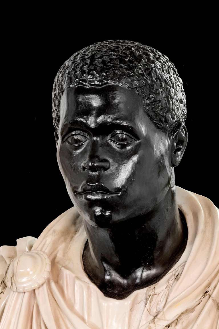 Bust of a Nubian in a Toga 1