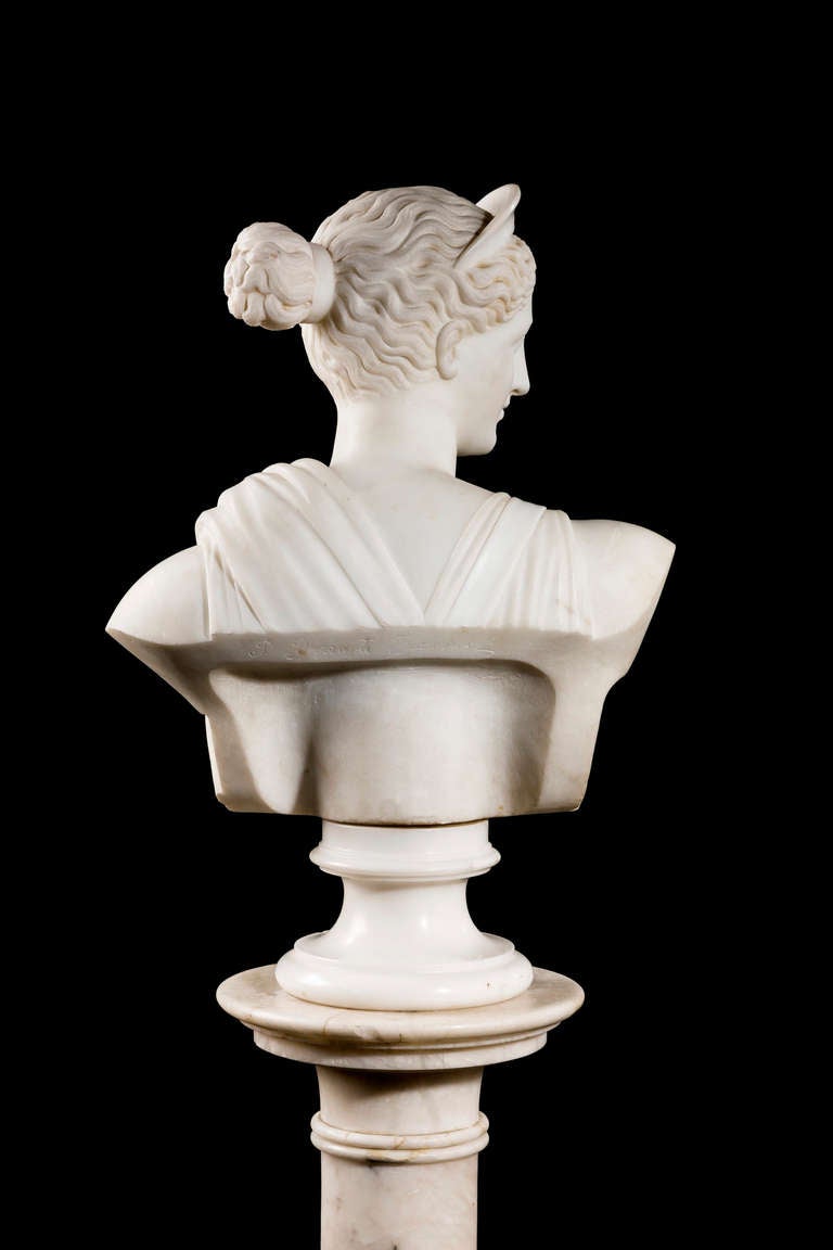 Marble Bust of a Young Girl 2