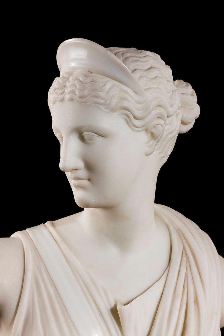 Marble Bust of a Young Girl 3