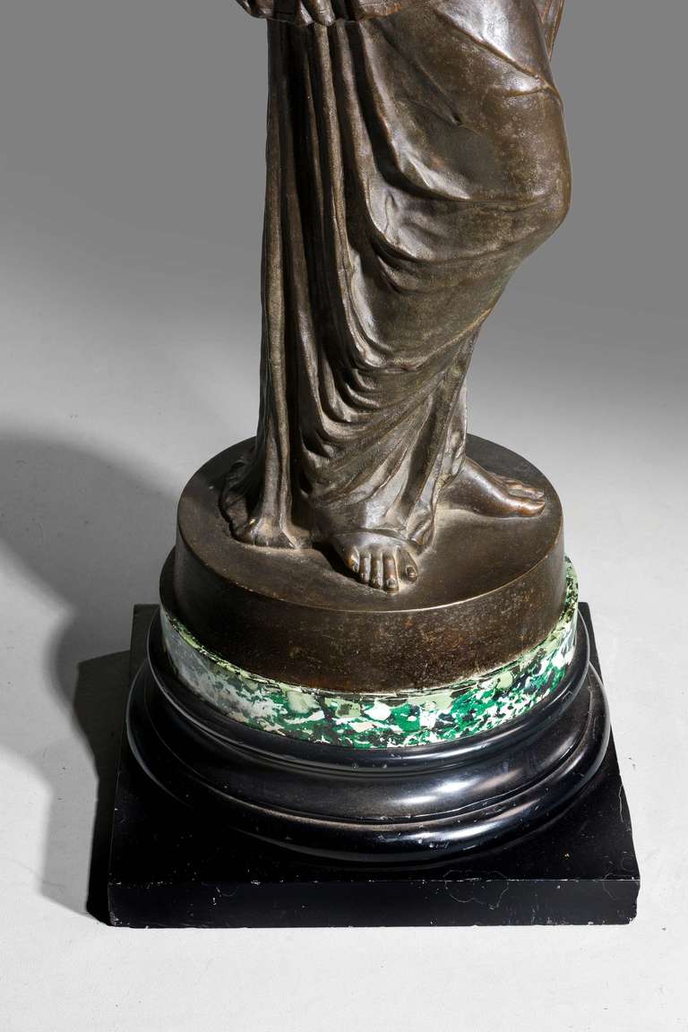 Figure of a 19th Century Neoclassical Maiden after John Bell For Sale 1