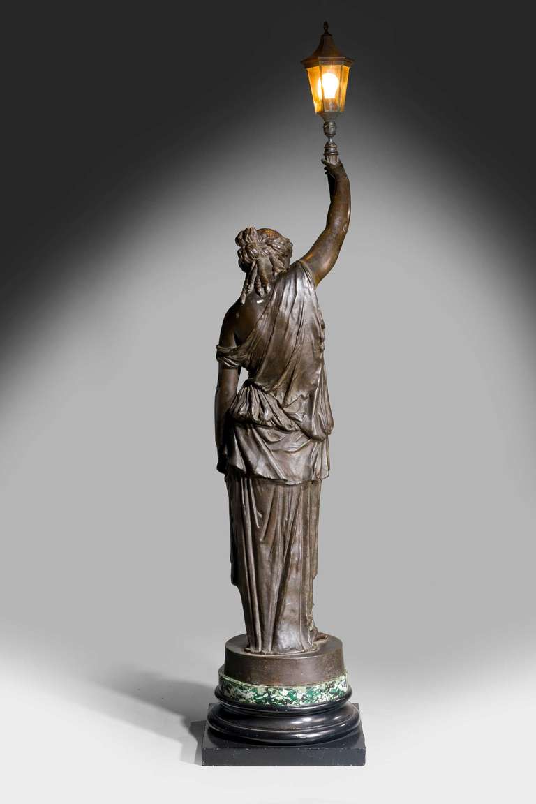 Figure of a 19th Century Neoclassical Maiden after John Bell For Sale 2
