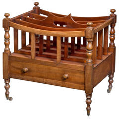 Regency Period Mahogany Canterbury 7