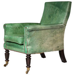 Late Regency Period Library Chair