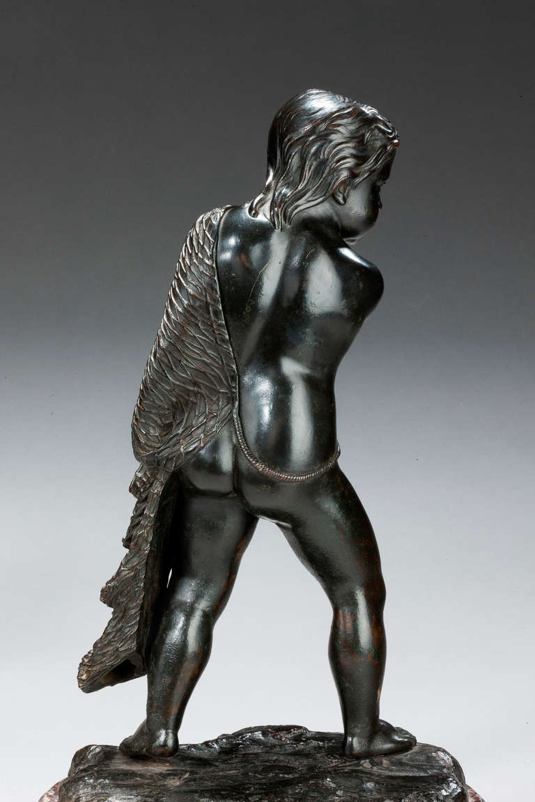 Pair of Mid-19th Century Italian Bronze Figures 1