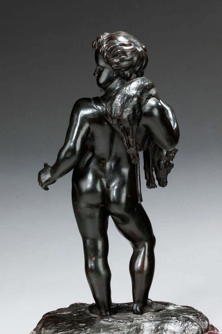 Pair of Mid-19th Century Italian Bronze Figures 2