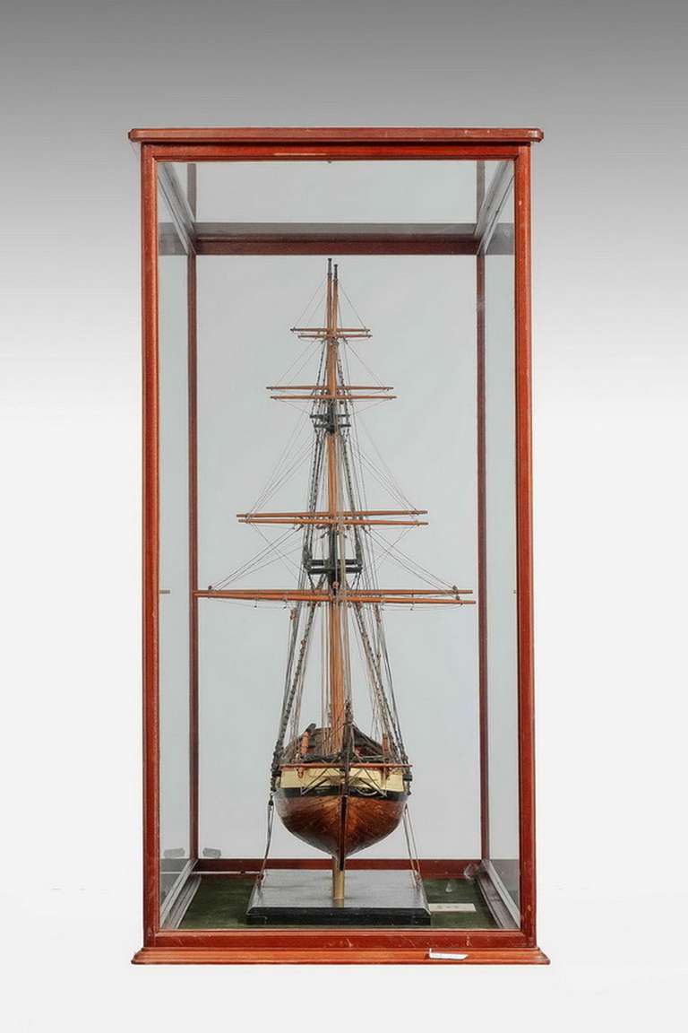 Model Of The USS Brig Of War Somers 1842 2