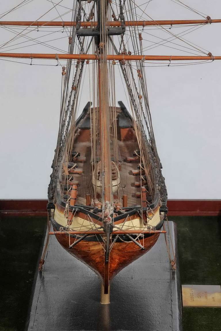 Model Of The USS Brig Of War Somers 1842 1
