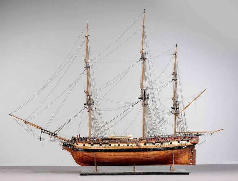 British Ship USS Frigate Essex