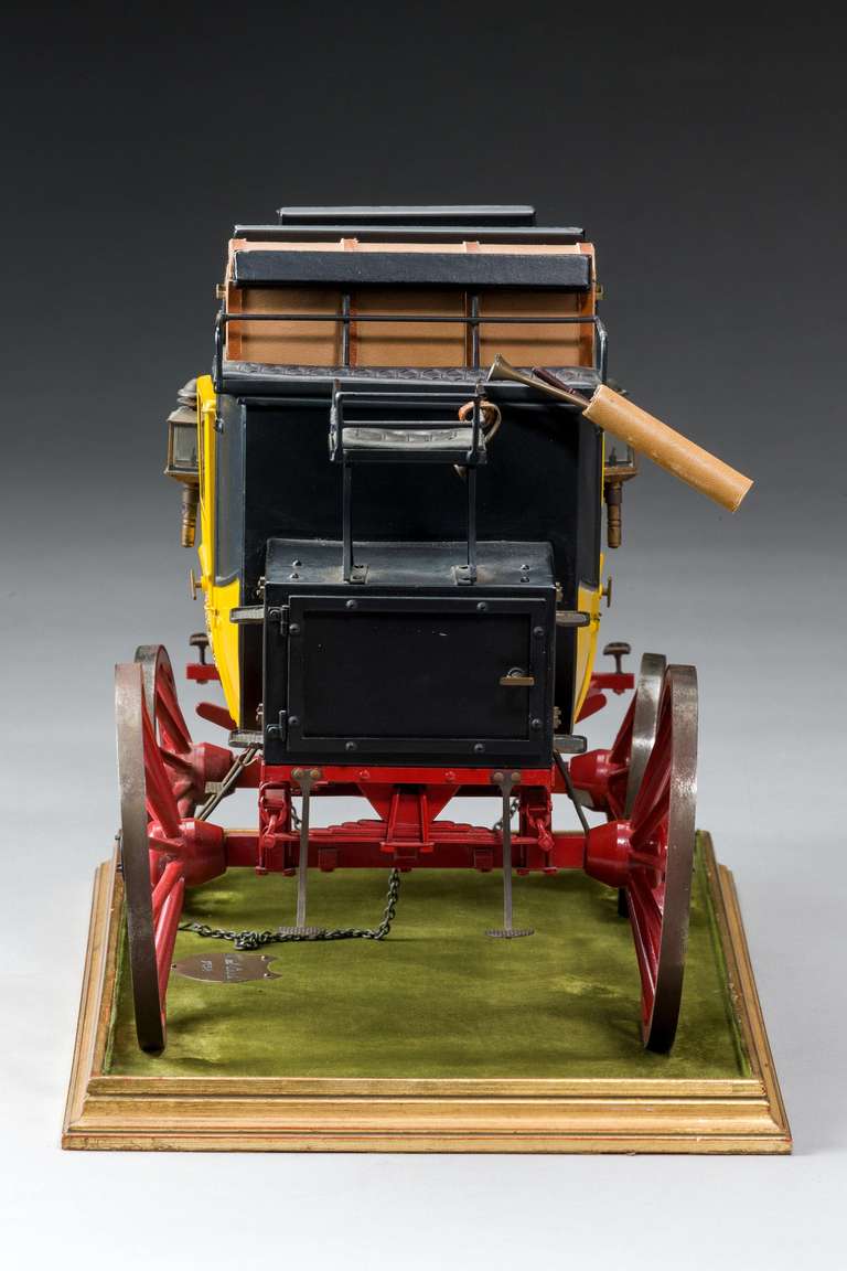 Fine Mid-20th Century Model of a Mail Coach 1