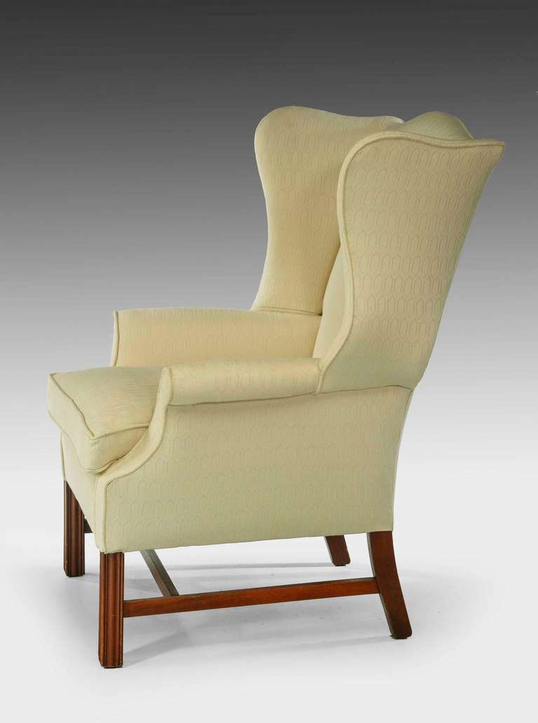 wing chair slipcover