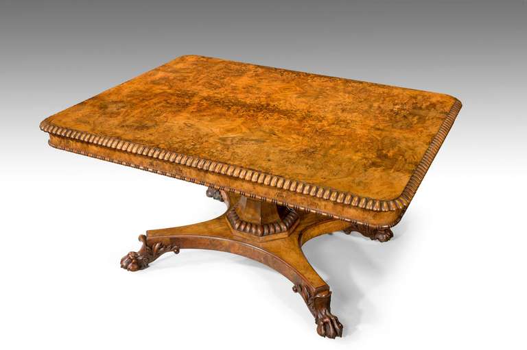 British Early 19th Century Rectangular Table by Gillows For Sale