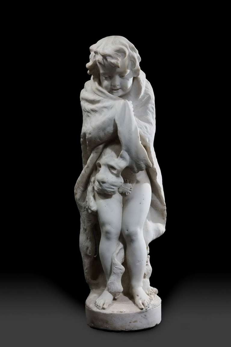 Late 18th Century Italian Marble Figure For Sale 1
