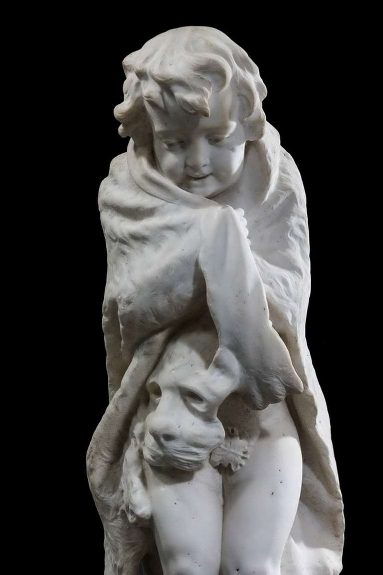 Late 18th Century Italian Marble Figure For Sale 2