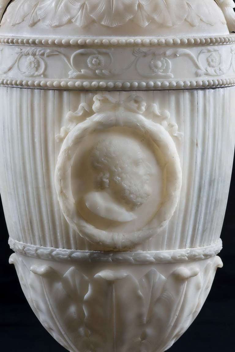 alabaster vases