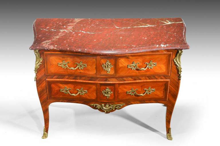 Mid-19th Century French Kingwood Commode In Good Condition In Peterborough, Northamptonshire