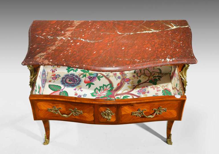 Mid-19th Century French Kingwood Commode 1