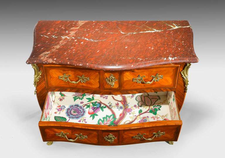 Mid-19th Century French Kingwood Commode 2