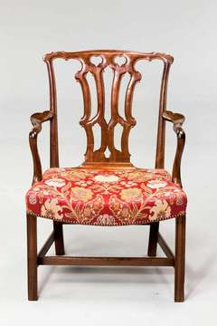 Chippendale Period Elbow Chair