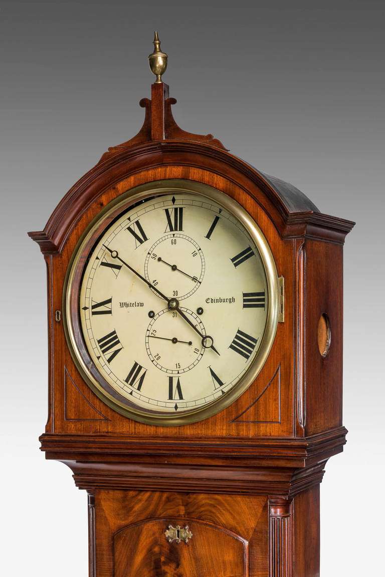 Early 19th Century Longcase Clock By Whitelaw Of Edinburgh 1
