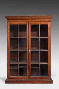 Late Georgian Mahogany Bookcase.