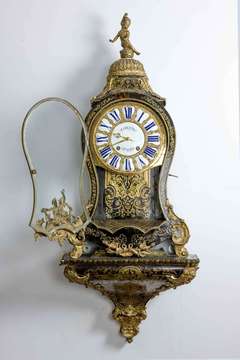 Louis XV Cartel Clock By Fortin Paris