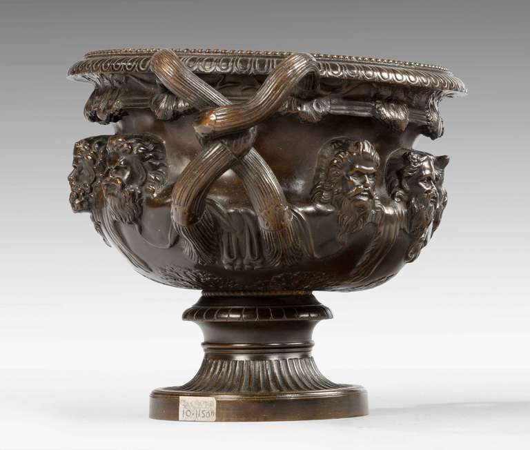 19th Century Bronze Warwick Vase 2