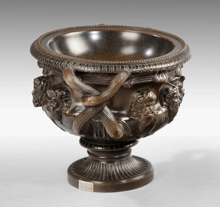 20th Century 19th Century Bronze Warwick Vase