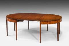 George lll Period Mahogany  Dining Tablle