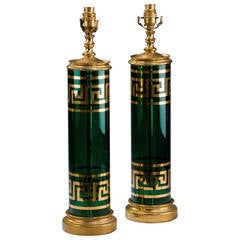 Pair of Art Deco Lamps