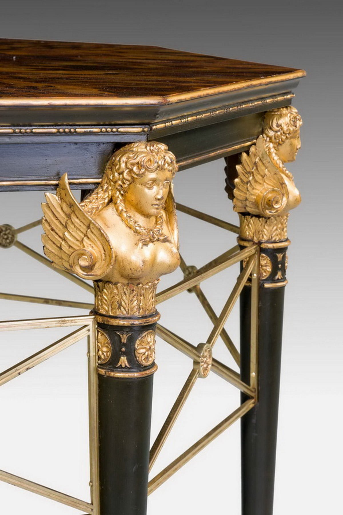 Other 19th Century Giltwood Faux Bronze Centre Table 