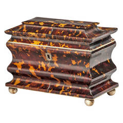 Regency Period Tortoiseshell Caddy 12