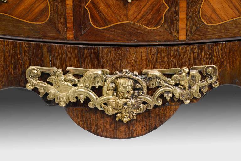 Good Louis XV Kingwood Parquetry Commode 2