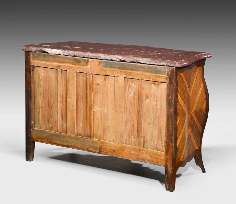 Good Louis XV Kingwood Parquetry Commode 4
