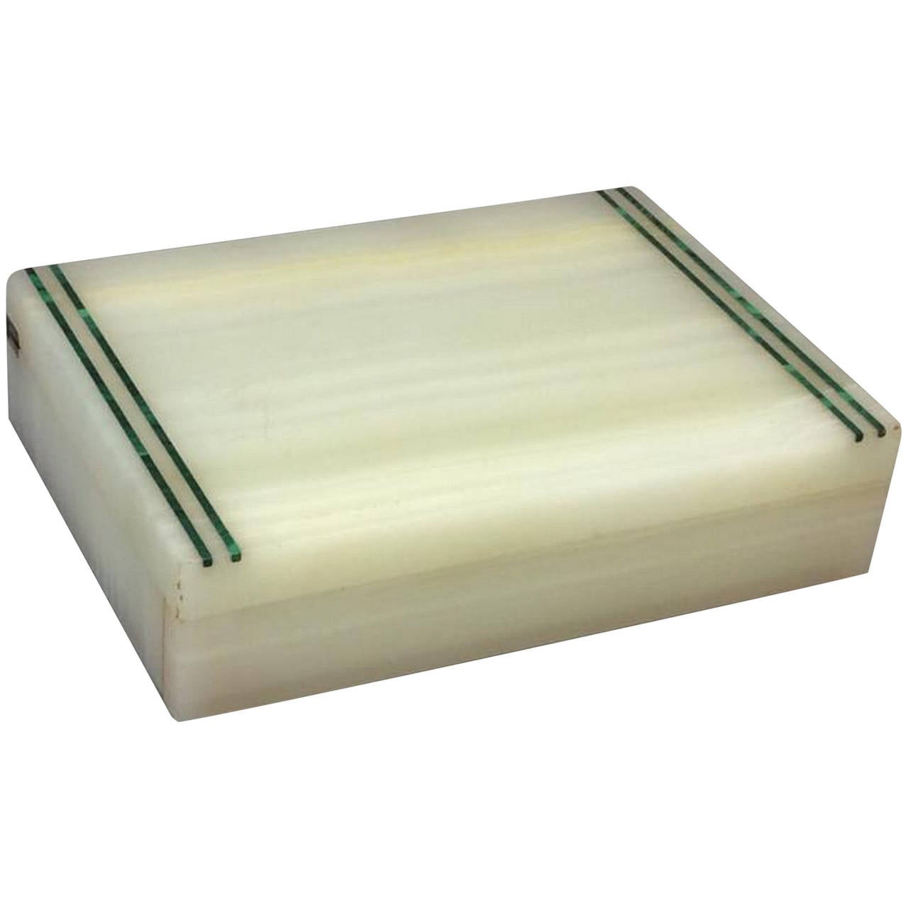 Early 20th Century Marble Cigarette Box For Sale at 1stdibs