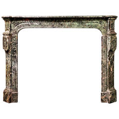 Antique Late 19th Century Marble Fire Surround