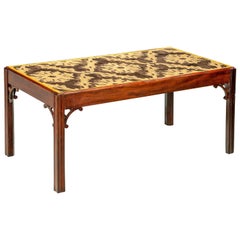 Late 18th Century Custom-Built Mahogany Low Table