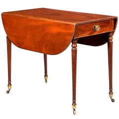 Regency Period Mahogany Pembroke Table 5