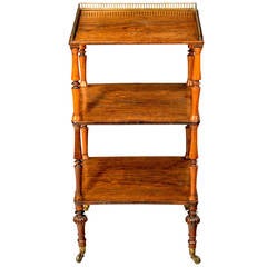 Regency Period Rosewood Etagere 8
