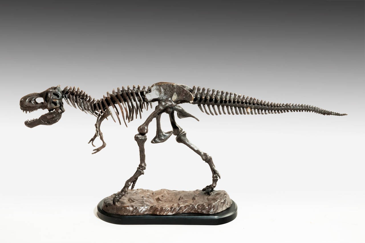 Great Britain (UK) Mid-20th Century Bronze Sculpture of a Dinosaur