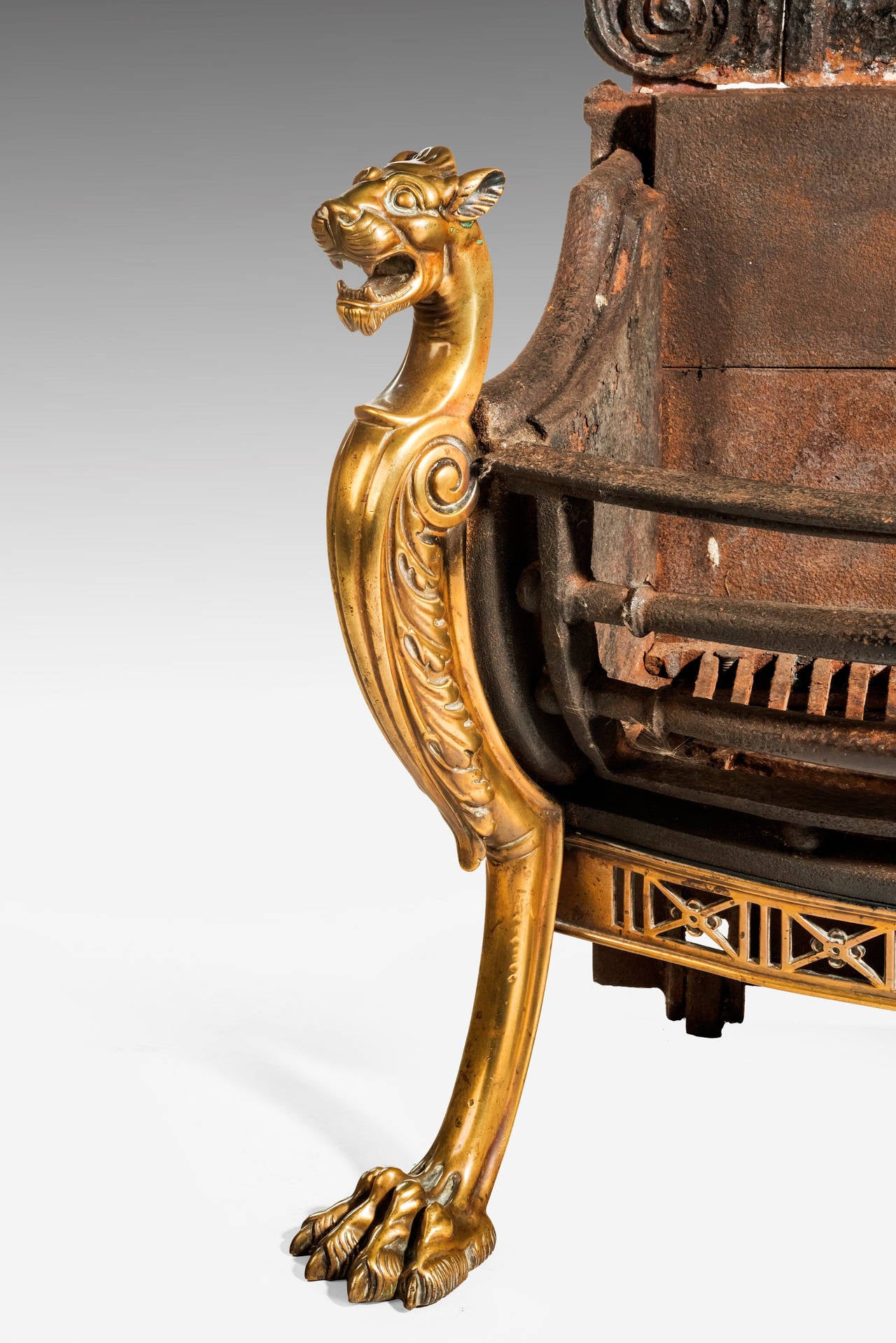 Great Britain (UK) Mid-19th Century Fire Basket