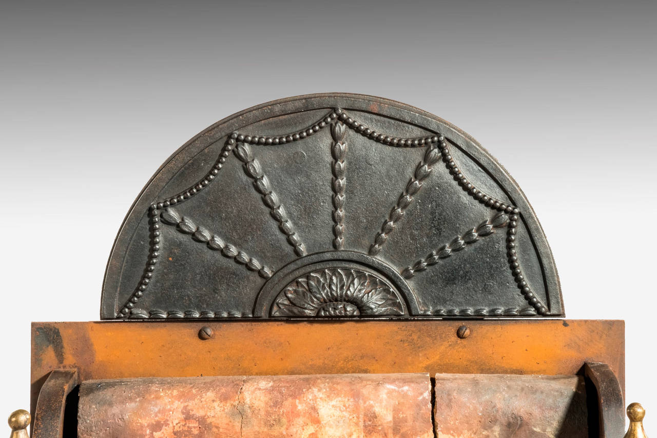 Great Britain (UK) Mid-19th Century Neoclassic Fire Grate