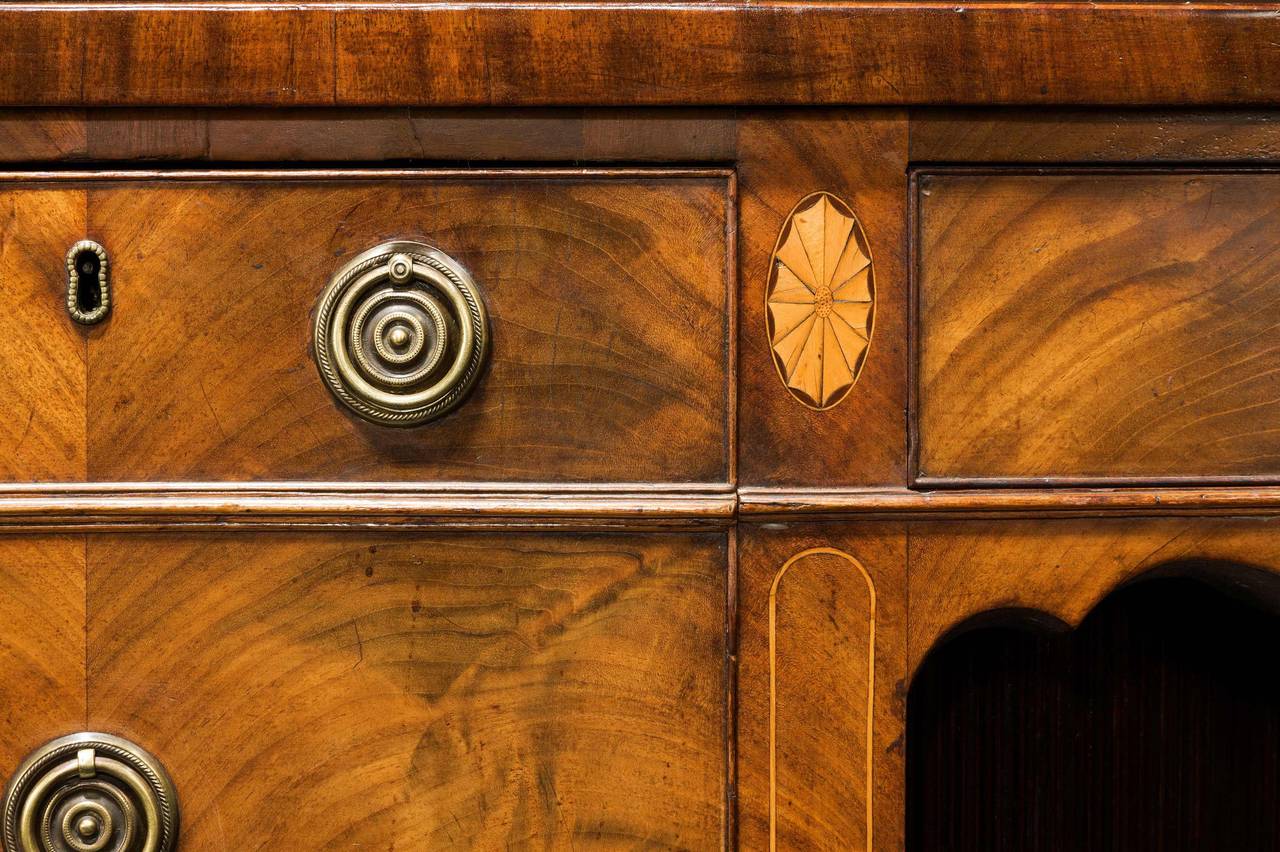 George III Period Mahogany Sideboard 4