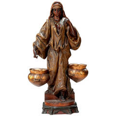 19th Century Terracotta of Young Arab Girl