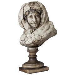 19th Century Bust of an Arab Girl