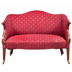 Early 20th Century Hepplewhite Design Sofa
